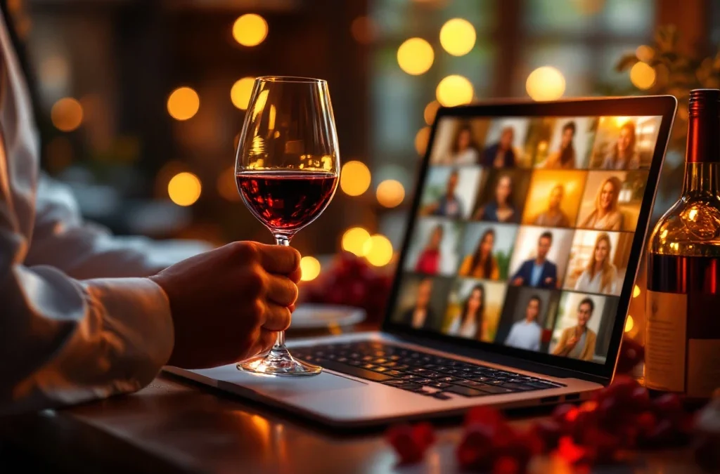 Kunnen vinologen online wijnproeverijen begeleiden?