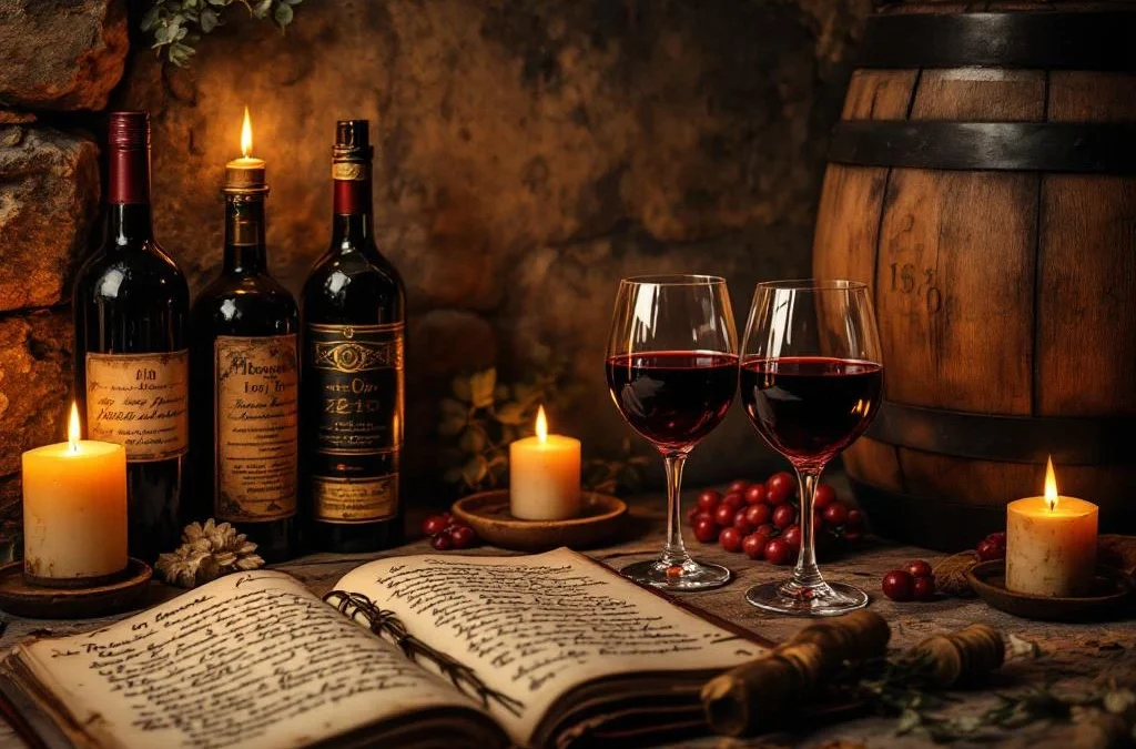 Leer je in een wijncursus over de geschiedenis van wijn?