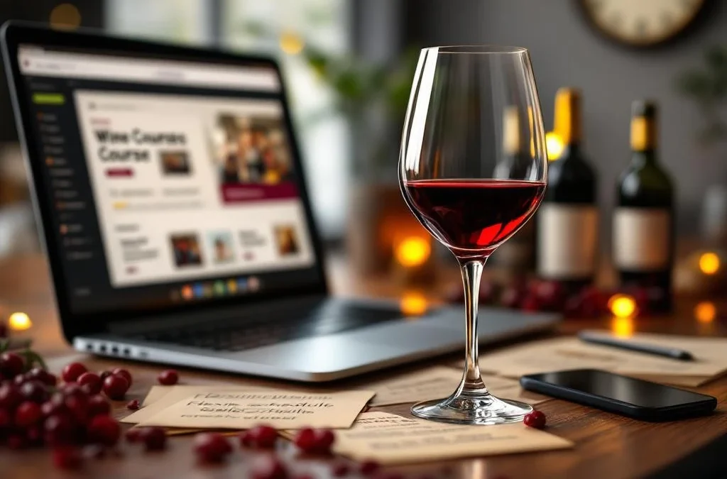 Zijn er flexibele wijncursussen voor mensen met weinig tijd?