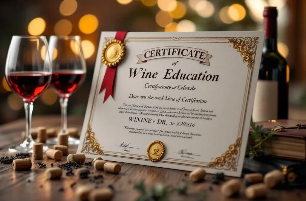 Krijg je een certificaat na een wijncursus?