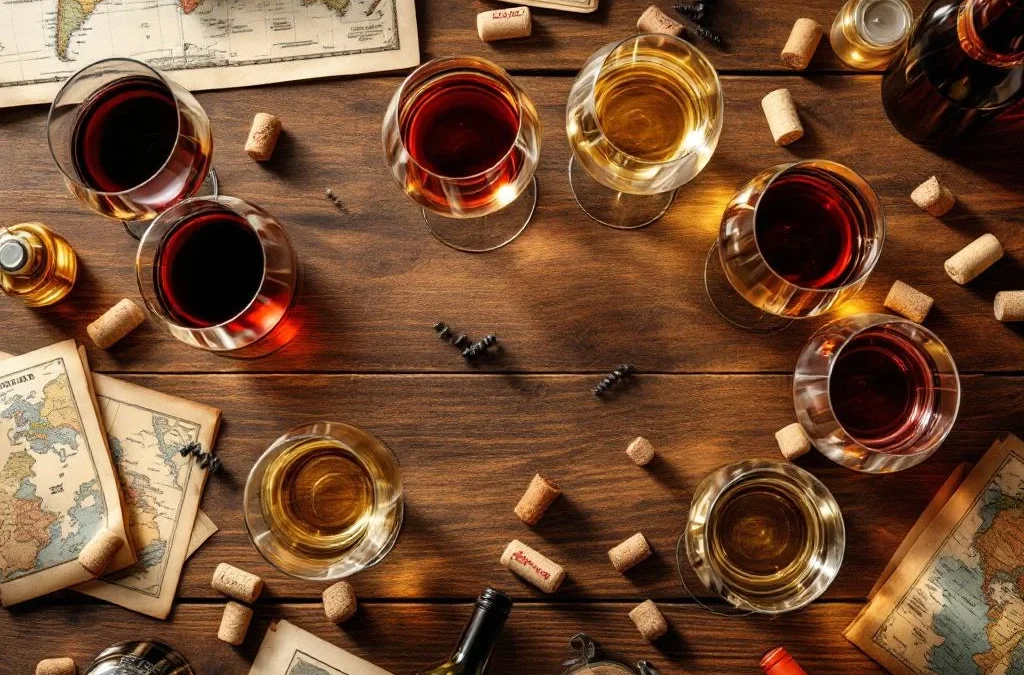 Leer je in een wijncursus over wijnregio’s wereldwijd?