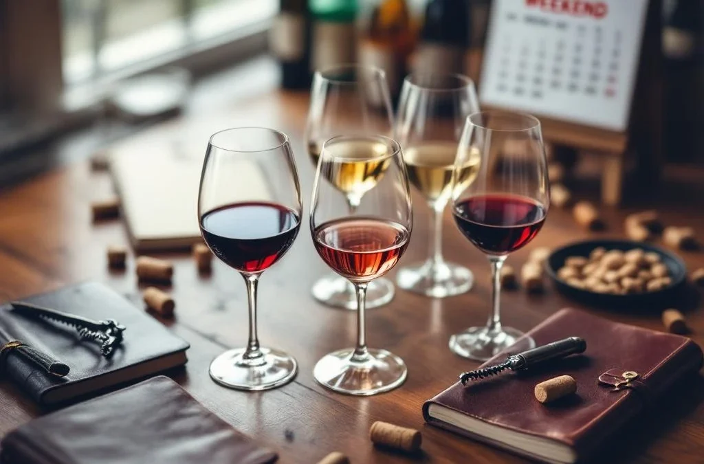 Zijn er wijncursussen in het weekend?