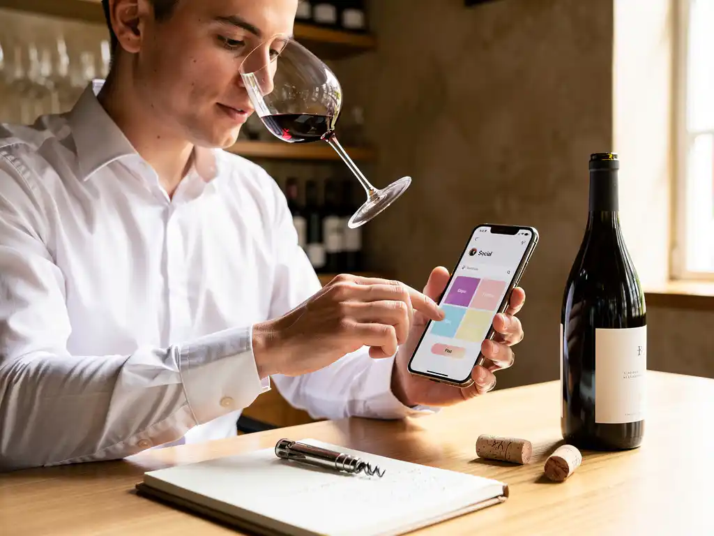 Hoe gebruiken vinologen sociale media voor advies?