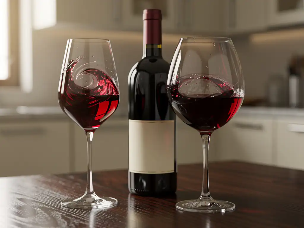 Waarom smaakt dezelfde wijn anders in een ander glas?