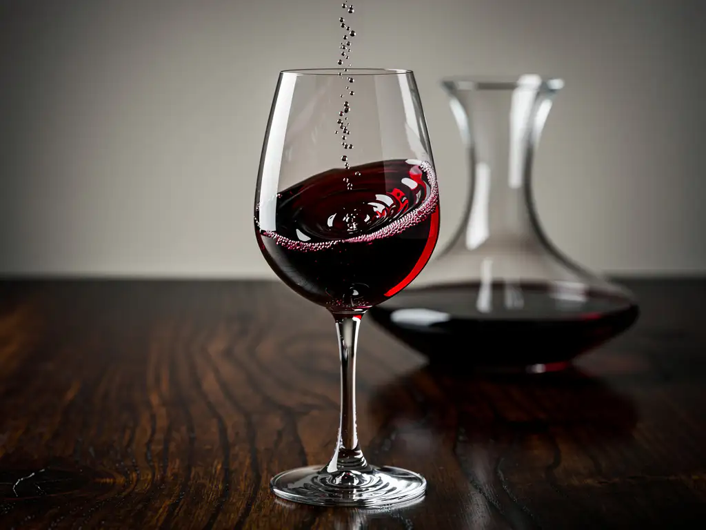 Hoeveel invloed heeft zuurstof in het glas op smaak?