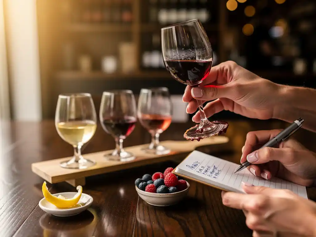 Hoe helpt een wineflight bij het ontwikkelen van proefvaardigheid?