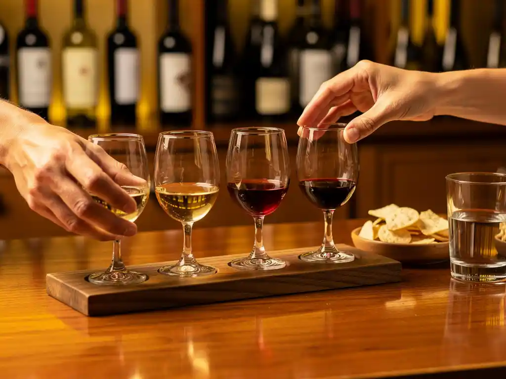 Hoe werkt een wineflight in de praktijk?