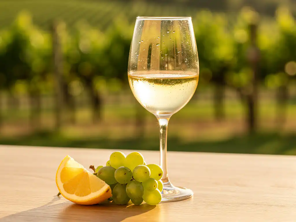 Welke witte wijn is het meest geschikt om puur te drinken?